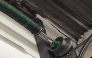 Broken Torsion spring garage door San Fernando Valley